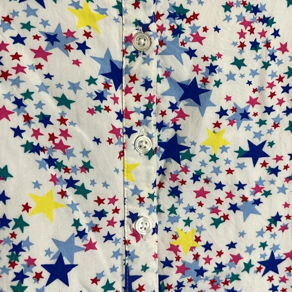 Gap Stars Multicolor Forth of July Long Sleeve Dress